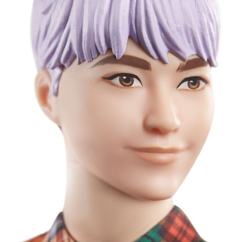 Ken-Fashionista-Cabelo-Roxo-e-Camisa-Xadrez---Mattel