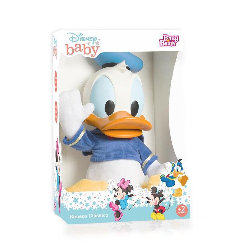 Boneco-Pato-Donald-de-Pelucia-Disney-Baby---Novabrink