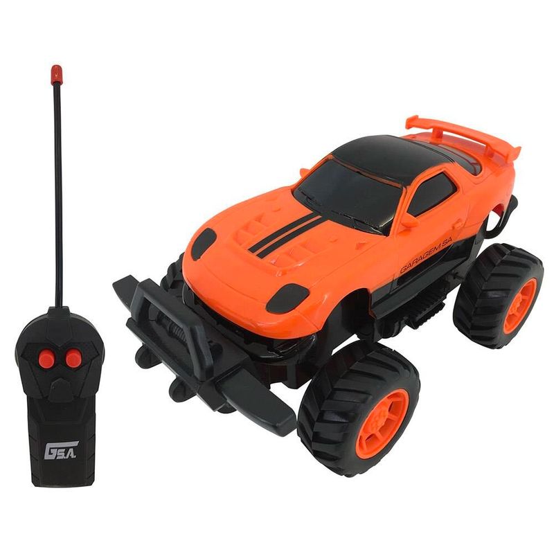 Carrinho-de-Controle-Remoto-Demolition-RC3-Laranja---Candide-