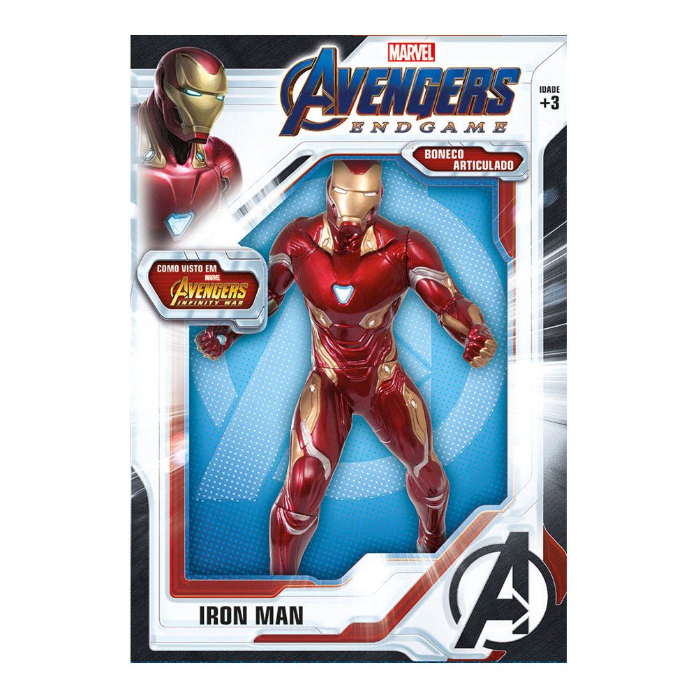 Boneco Homem De Ferro Ultimato Marvel - Hasbro - BRINKEDO LEGAL