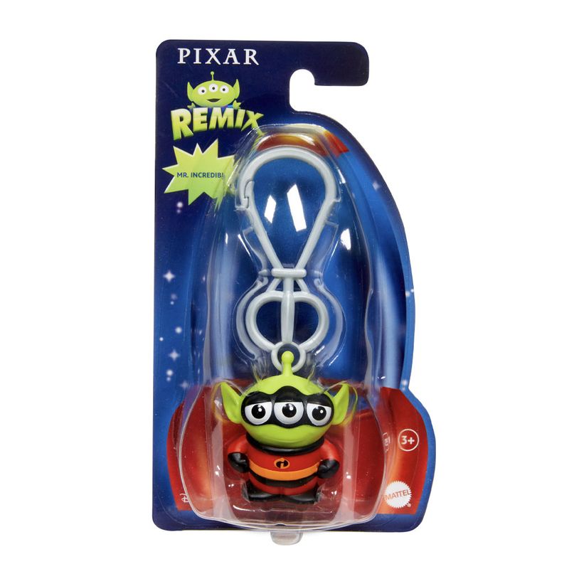 Pixar-Alien-Chaveiro-Remix-Sr.-Incrivel---Mattel