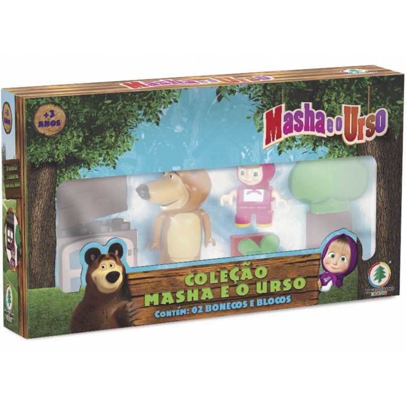 Masha-e-o-Urso-Mini-Figuras-e-Blocos-Montar---Monte-Libano