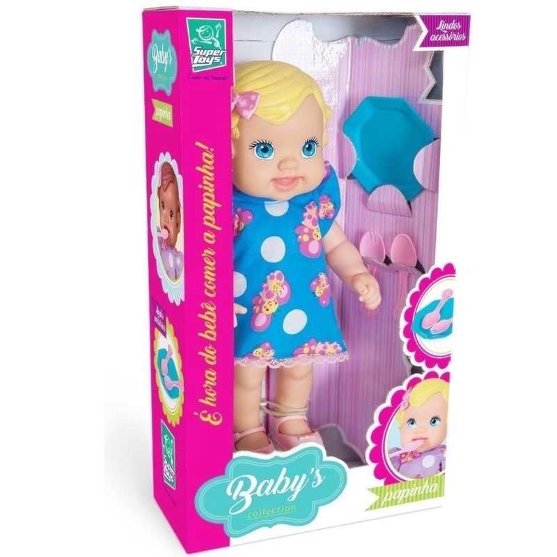 Boneca-Babys-Collection-Papinha---Super-Toys