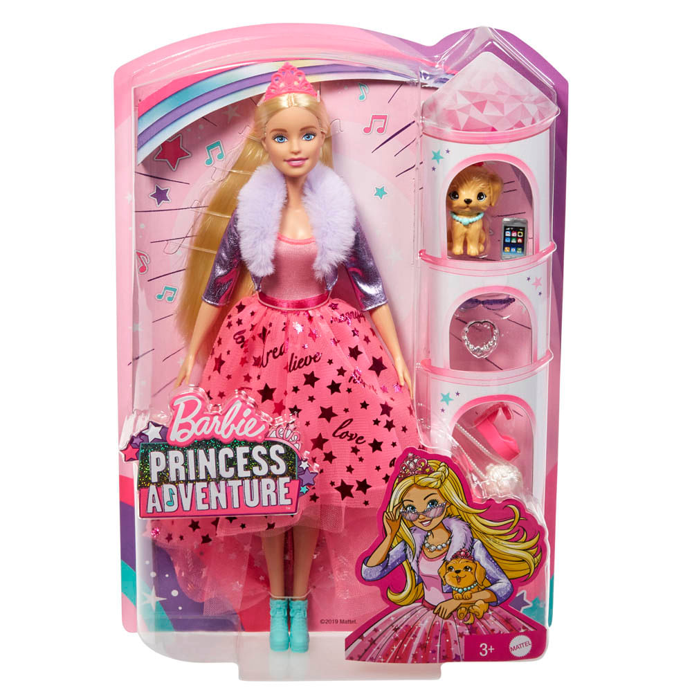 Boneca Barbie Aventura Das Princesas Com Cavalo - Mattel