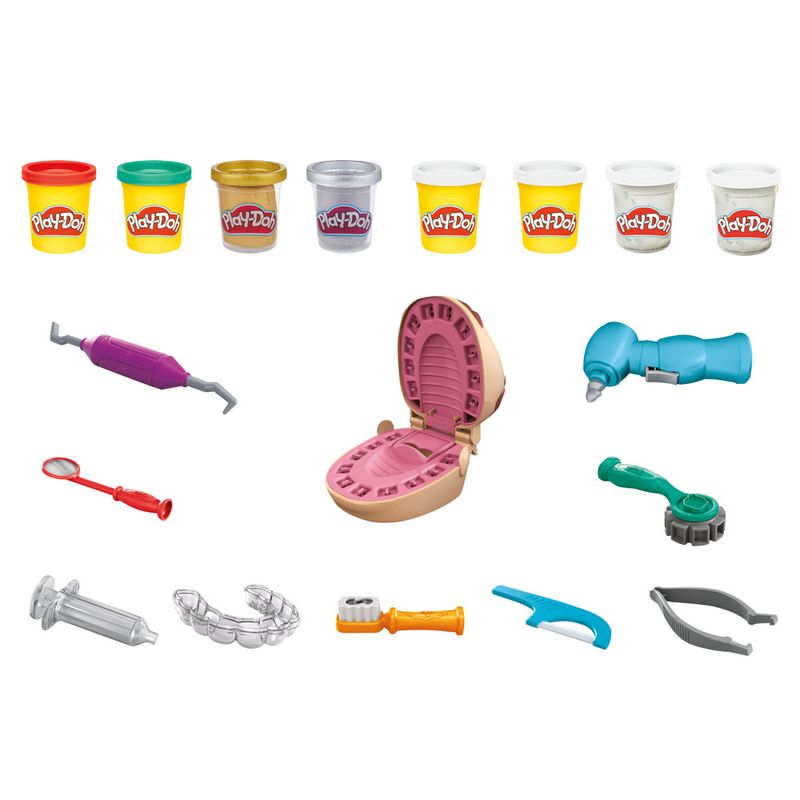 Conjunto-Play-Doh-Brincando-de-Dentista---Hasbro
