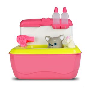 Maleta Veterinária Pink Gatinho Coleção Filhotinhos Baby Pet - Roma