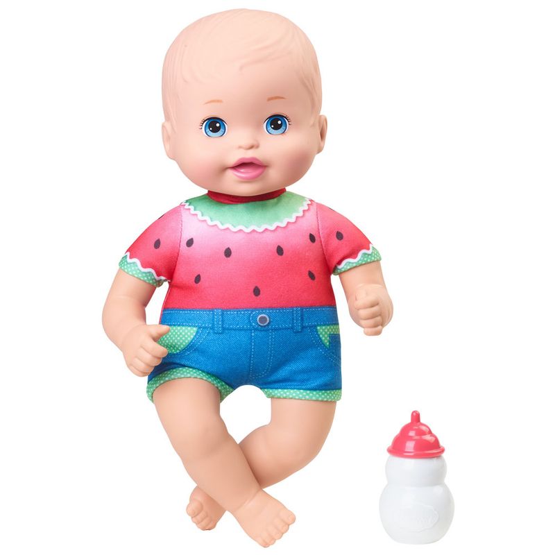 Boneca-Little-Mommy-Recem-Nascido-Roupinha-de-Melancia---Mattel