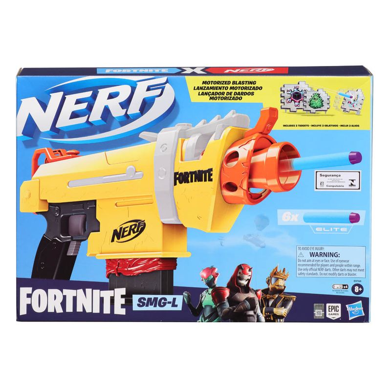 Nerf Fortnite SMG L - Hasbro - Loja ToyMania