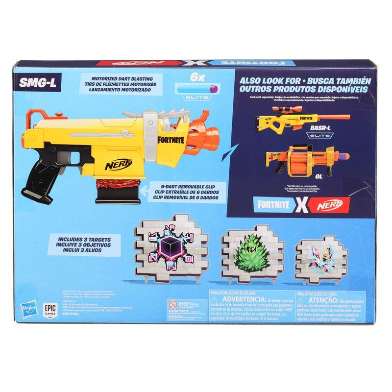 Nerf Fortnite SMG L - Hasbro - Loja ToyMania