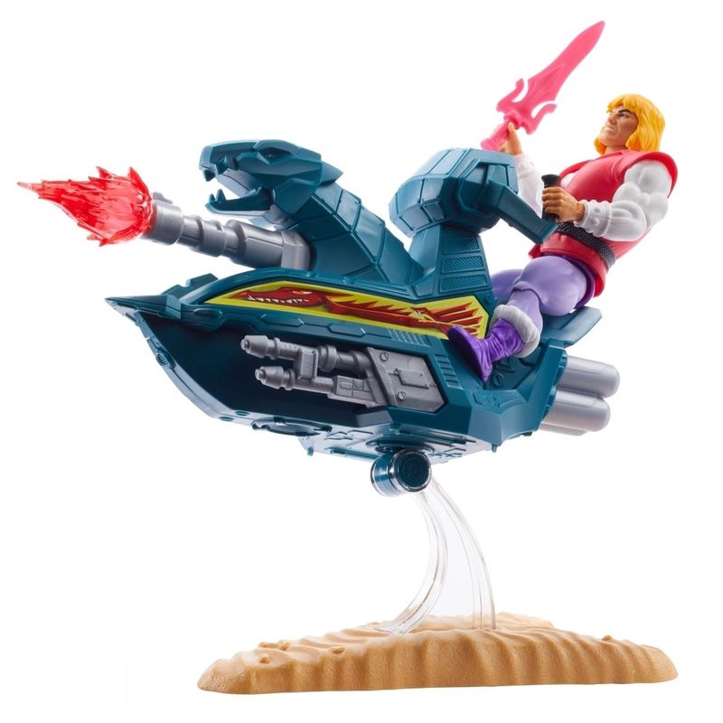 HeMan-MasterOfThe-Universe-Jet-Sled-e-Principe-Adam---Mattel