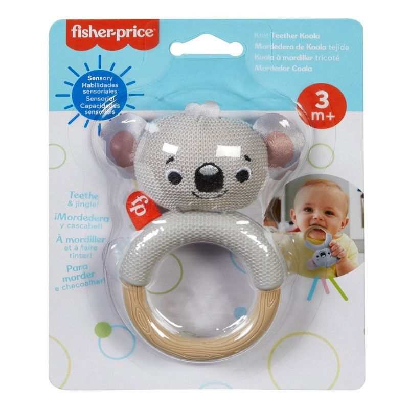 Fisher-Price-Mordedor-Bichinhos-Tricotados-Koala---Mattel