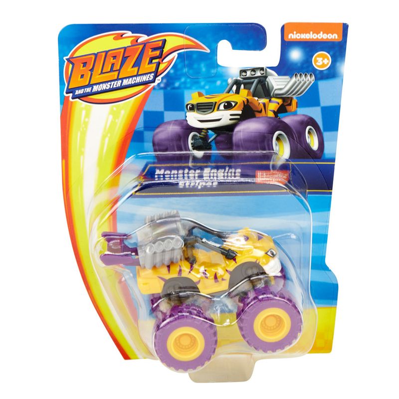 Veículo Básico Blaze And The Monster Machines Stripes - Mattel