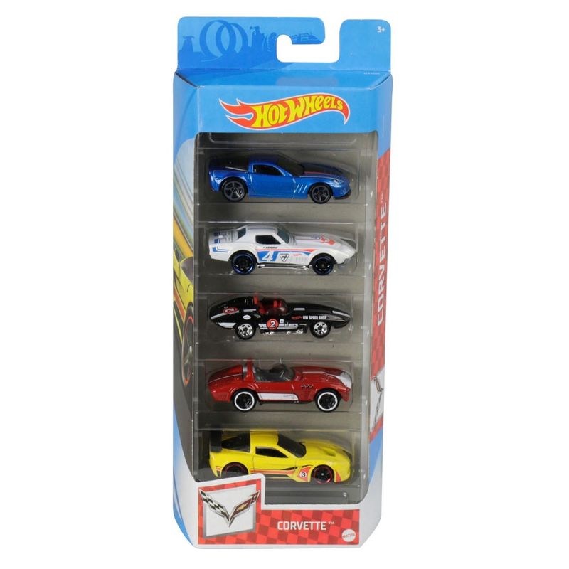Hot-Wheels-Pack-Corvette---Mattel