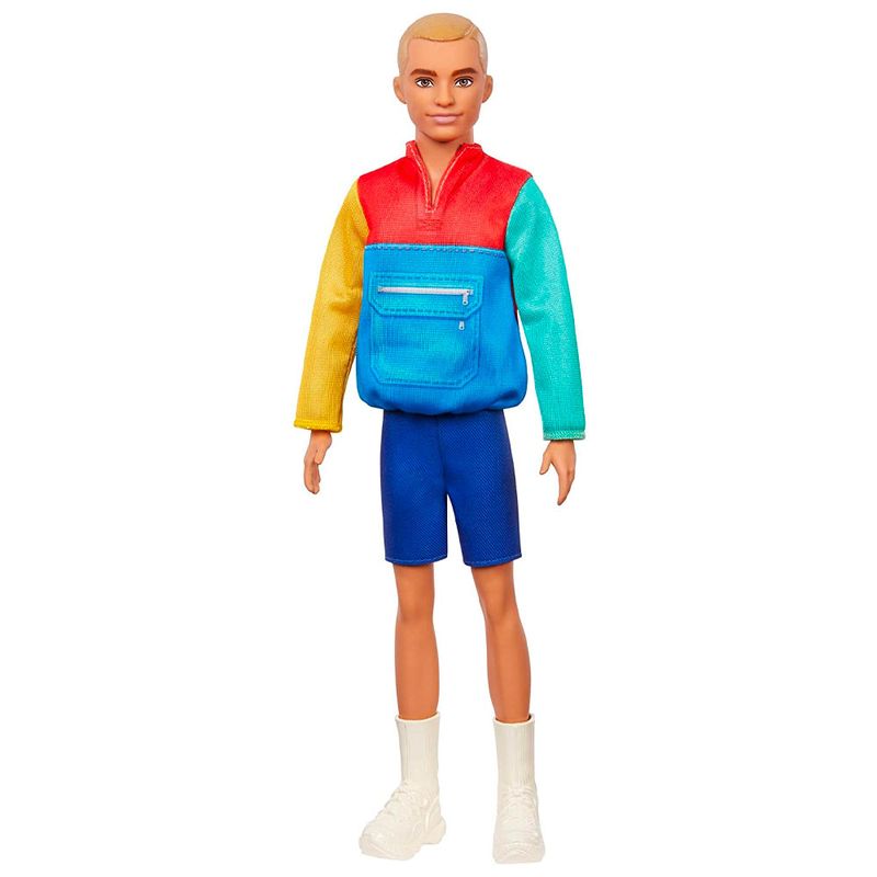 Ken-Fashionista-Loiro-com-Jaqueta-Colorida---Mattel