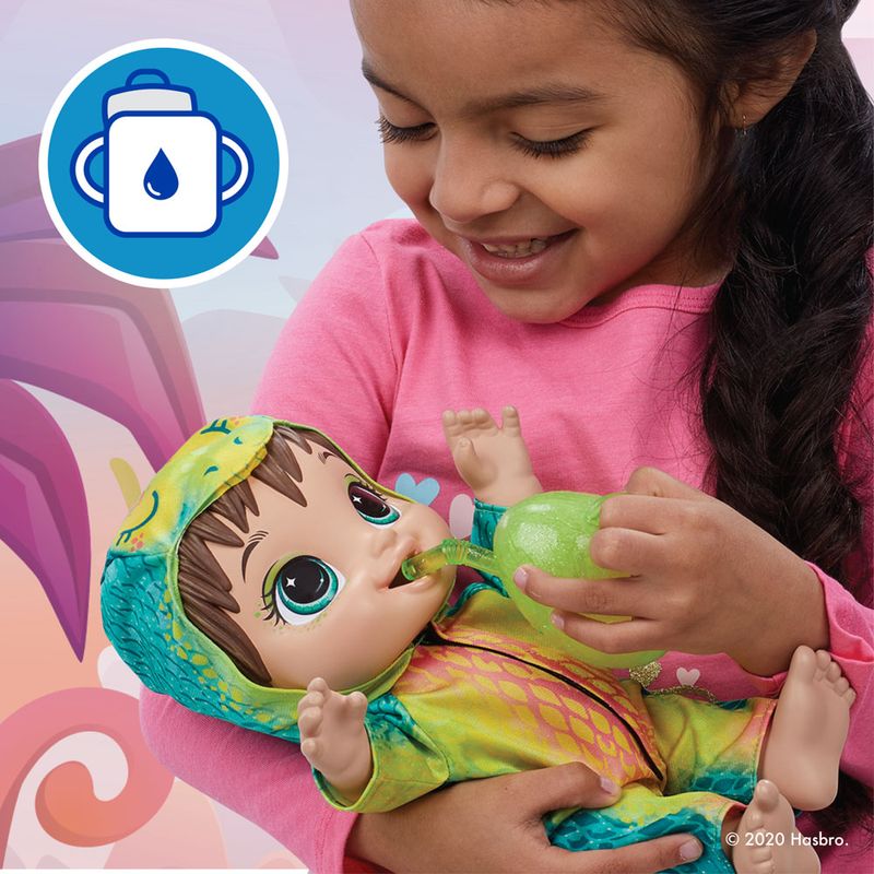 Baby-Alive-Dino-Cuties-Bebessauro-Morena---Hasbro-