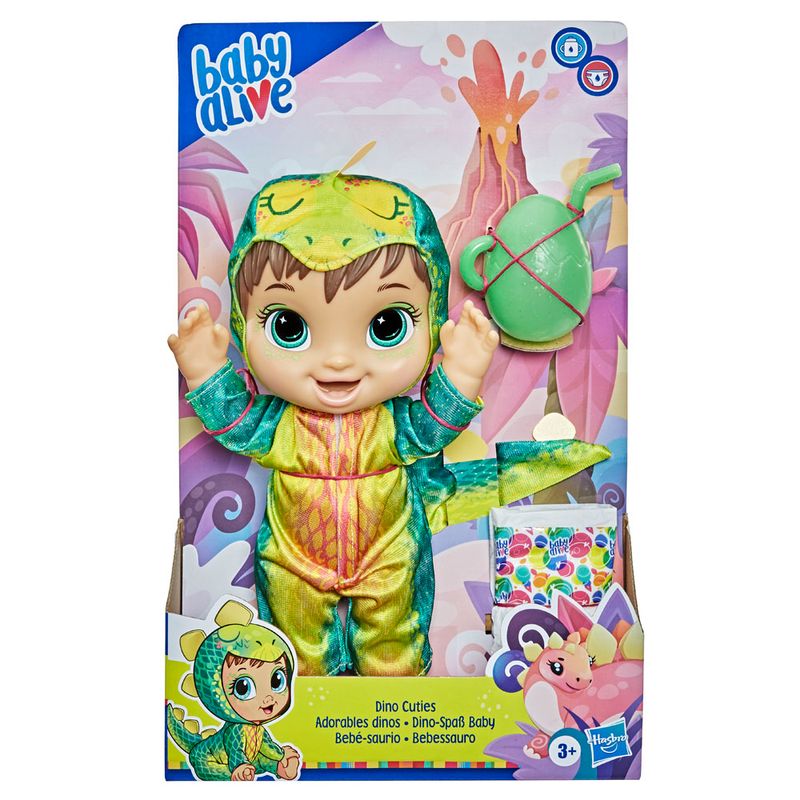 Baby-Alive-Dino-Cuties-Bebessauro-Morena---Hasbro-