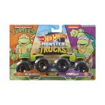 Carrinho-Hot-Wheels-Monster-Truck-Michelangelo-e-Donatello---Mattel-