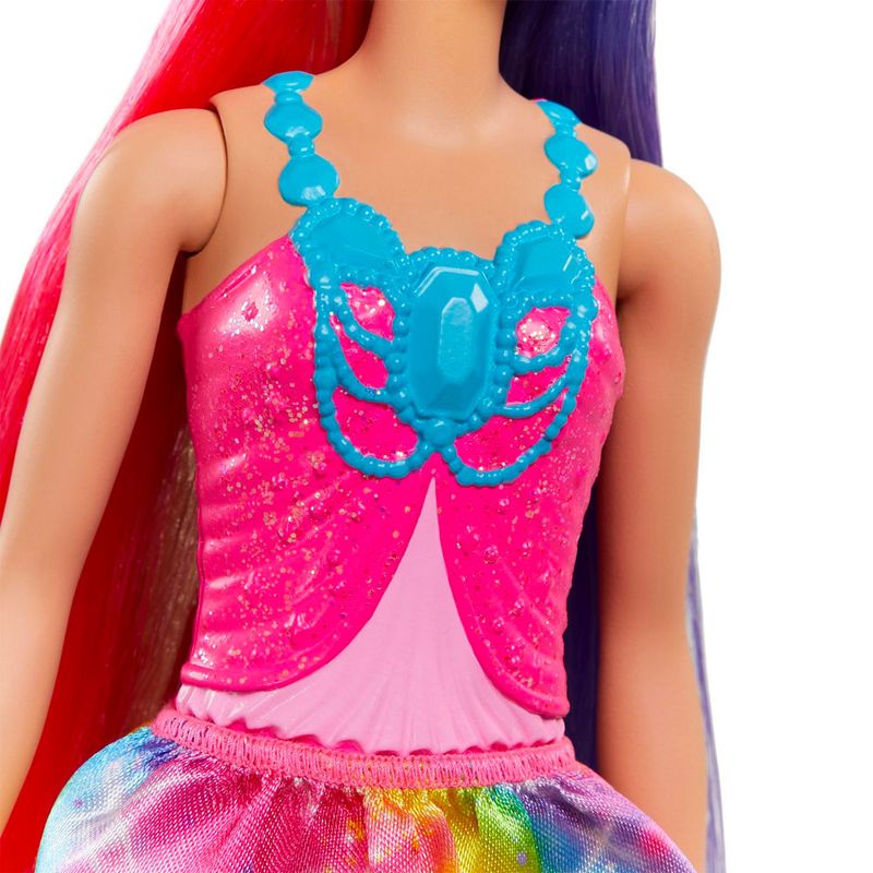 Boneca Barbie Dreamtopia Sereia Penteados Fantásticos - Mattel