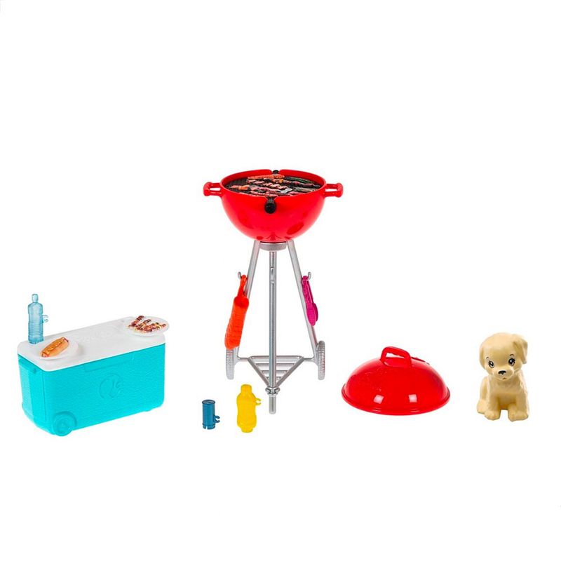 Barbie-Mini-Conjunto-com-Pet-Churrasco---Mattel