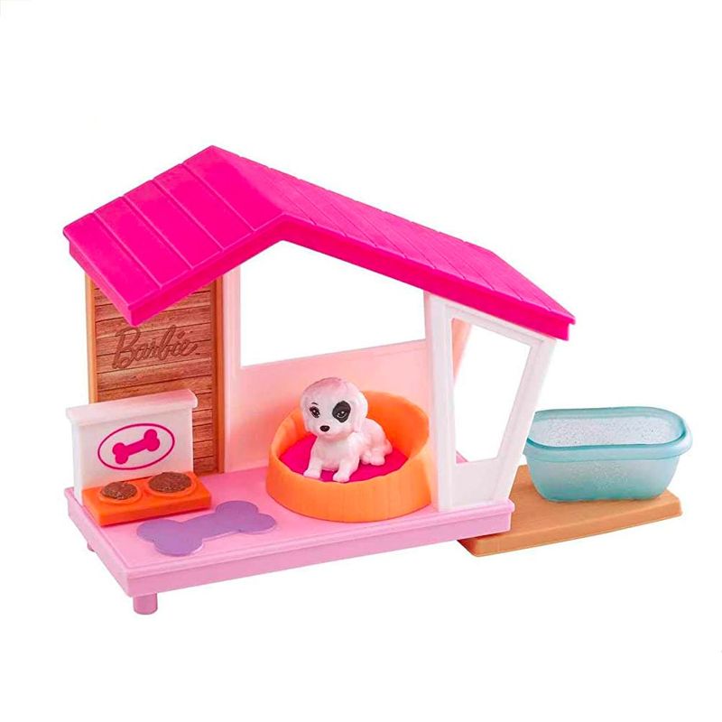 Barbie-Mini-Conjunto-com-Pet-Casinha-de-Cachorro---Mattel-