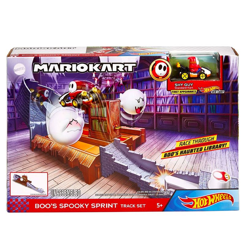 Hot-Wheels-Mario-Kart-Conjunto-Nemesis-Boos-Spooky-Sprint---Mattel