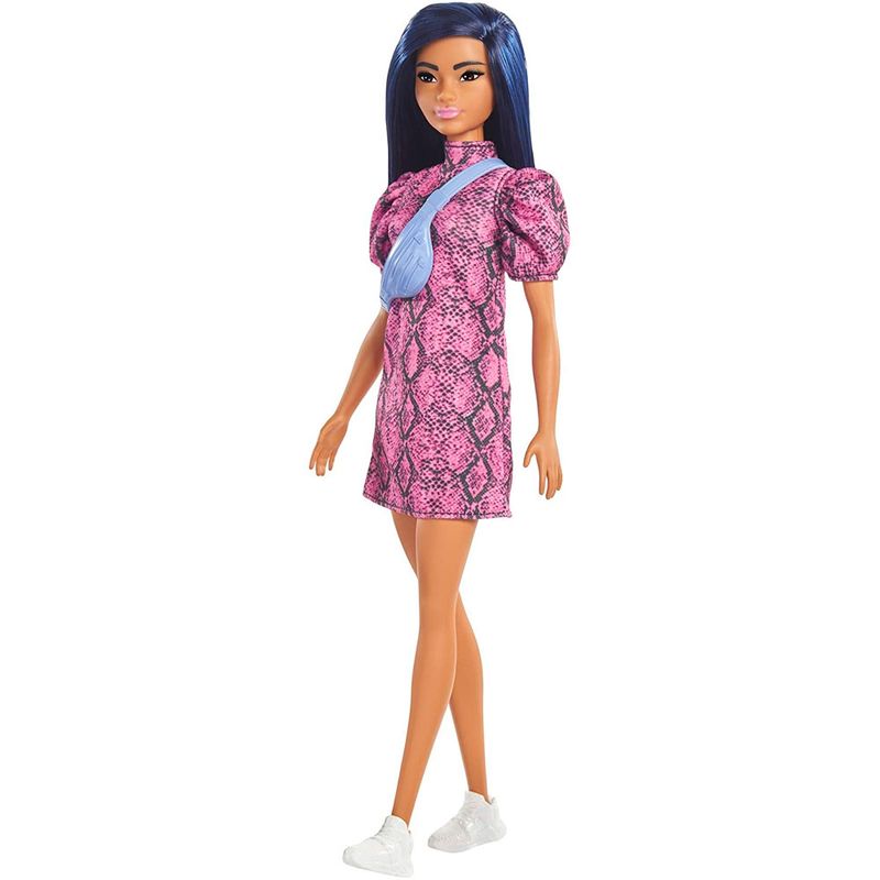 Barbie-Fashionistas-Morena-Vestido-Rosa-e-Pochete---Mattel