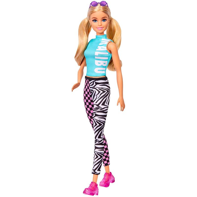 Barbie-Fashionistas-Loira-Regata-Azul-Malibu---Mattel