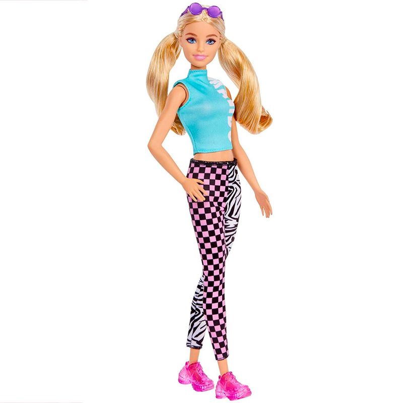 Barbie-Fashionistas-Loira-Regata-Azul-Malibu---Mattel