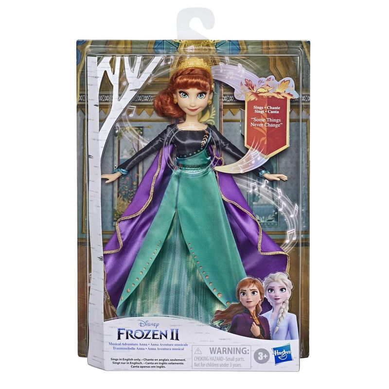 Boneca Frozen Irmãs com Estilo Anna - Hasbro - Loja ToyMania