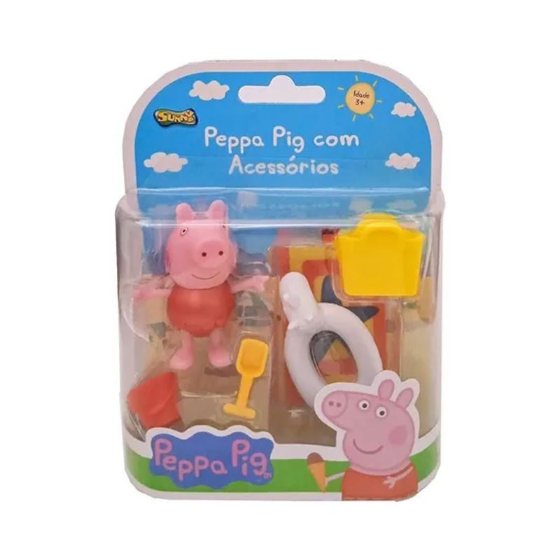 Peppa-Pig-Acessorios-Praia-Roupa-Vermelha---Sunny-