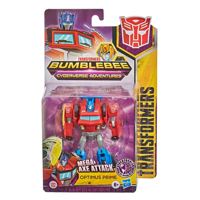 Transformers Bumbblebee e Optimus Prime personagens para Centro