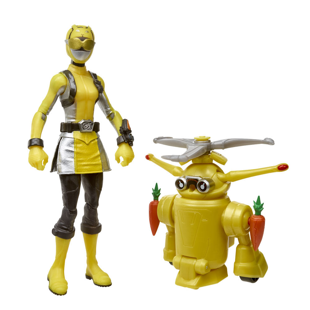 Power Rangers Bot Yellow Ranger e Jax Beastbot - Hasbro| Toymania ...