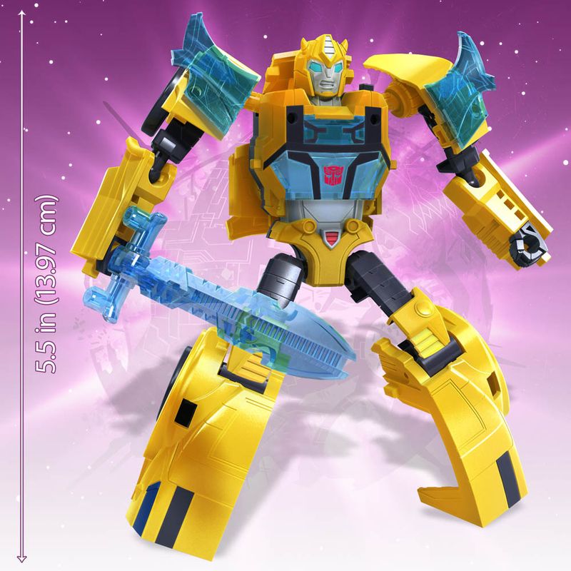 Figura-Transformers-com-Armadura-Bumblebee---Hasbro