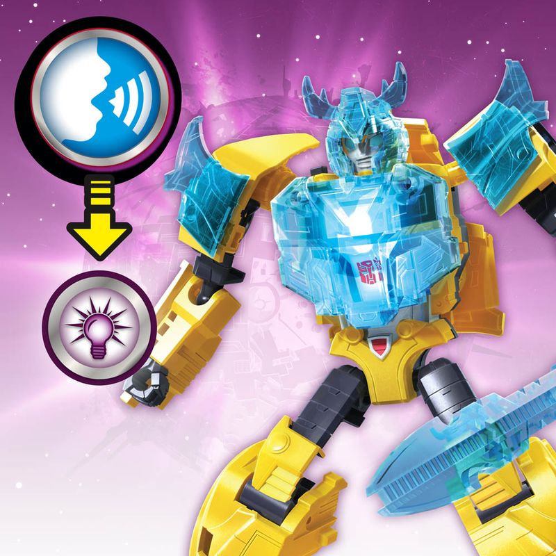 Figura-Transformers-com-Armadura-Bumblebee---Hasbro