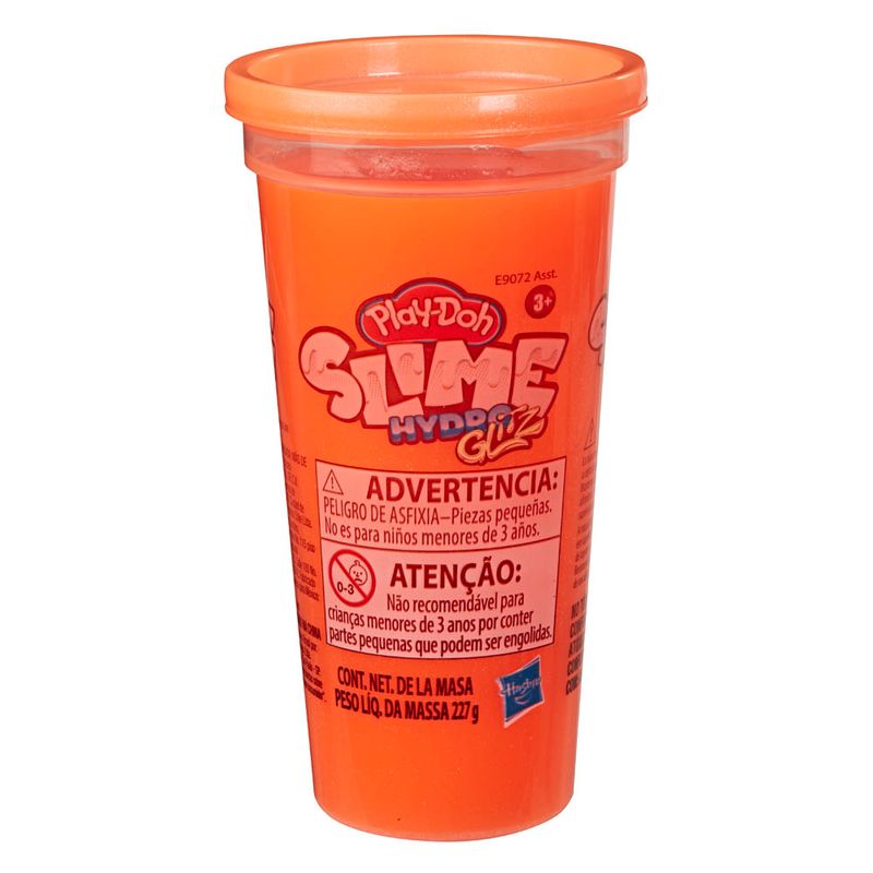 Play-Doh-Slime-Metalico-Hydroglitz-Laranja---Hasbro