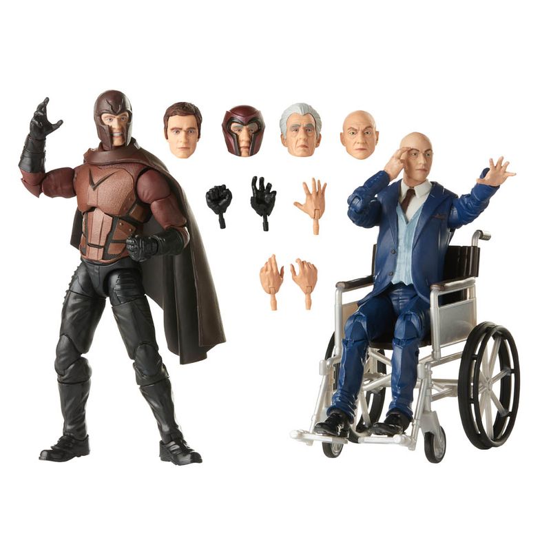 X-Men-Marvel-Legends-Magnetto-e-Professor-Xavier---Hasbro