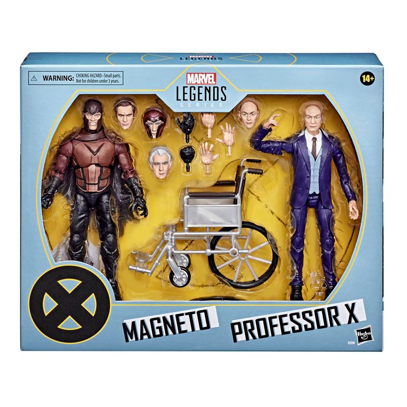 X-Men-Marvel-Legends-Magnetto-e-Professor-Xavier---Hasbro