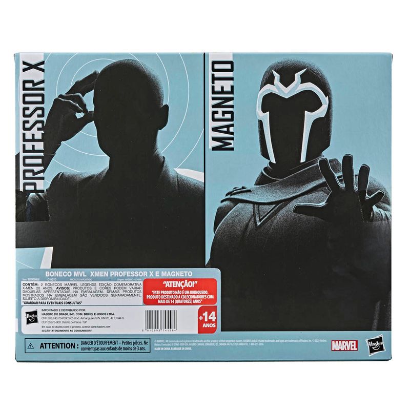 X-Men-Marvel-Legends-Magnetto-e-Professor-Xavier---Hasbro