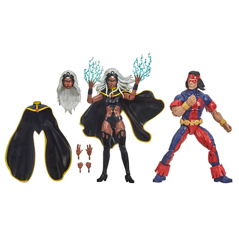 X-Men-Marvel-Legends-Tempestade-e-Passaro-Trovejante--Hasbro