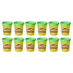 Play-Doh-Kit-12-Potes-Grandes-Verde---Hasbro