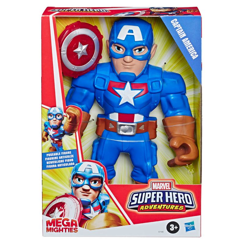 Marvel-Super-Hero-Adventure-Capitao-America-25-Cm---Hasbro