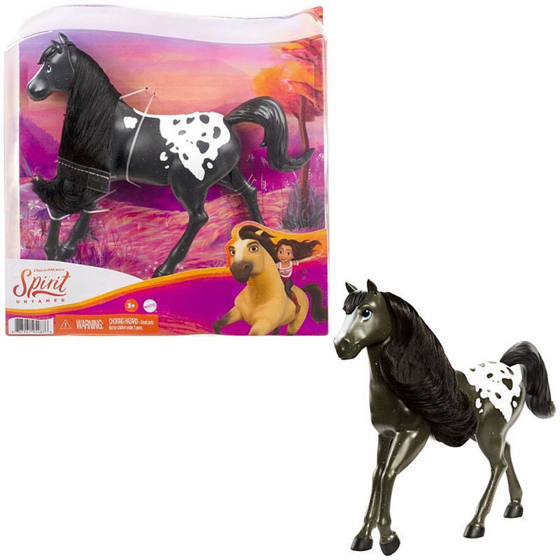 Spirit-Rebanho-De-Cavalos-Preto---Mattel