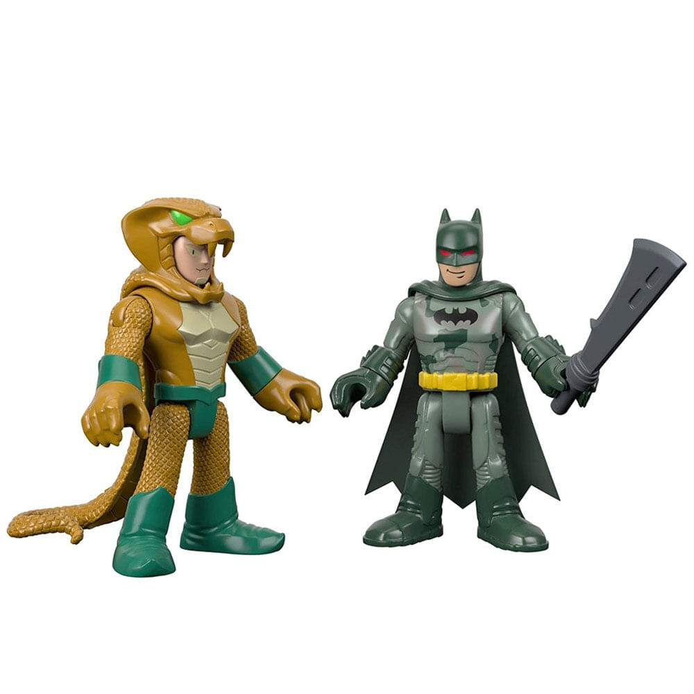 Imaginext DC Super Friends Batman e Cooperhead Mattel Loja