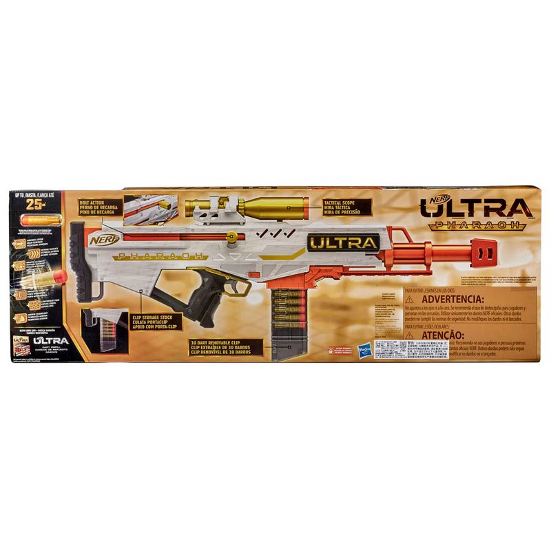 Lança Dardos Nerf Ultra Pharaoh - Hasbro - Loja ToyMania