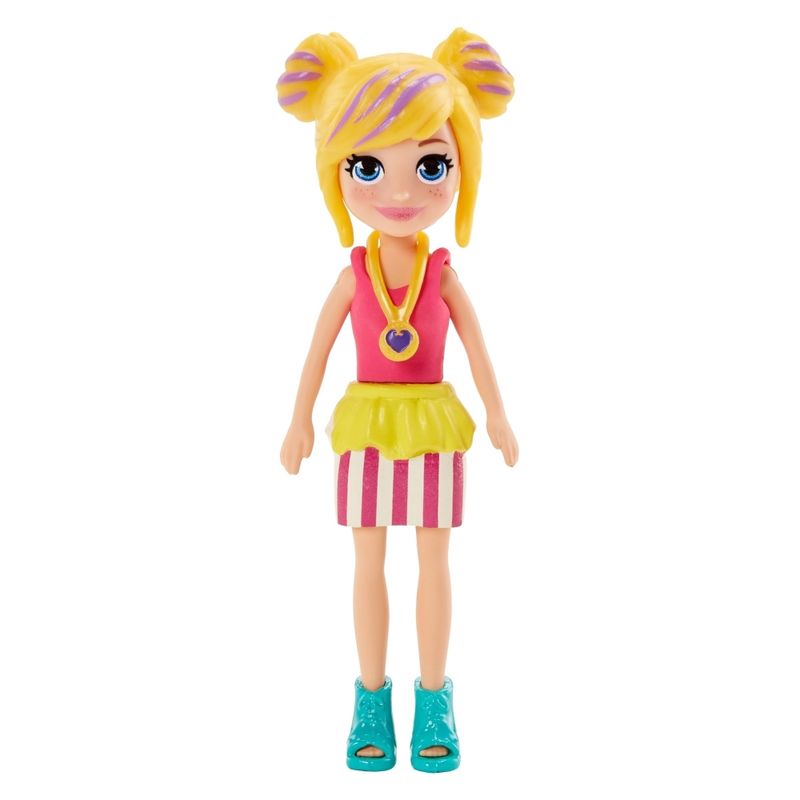 Playset E Mini Boneca Polly Pocket - Carro De Pipoca : .com