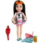 Barbie-Dreamhouse-Adventures-Chelsea-Conjunto-Praia-e-Bichinhos-Zebra---Mattel-