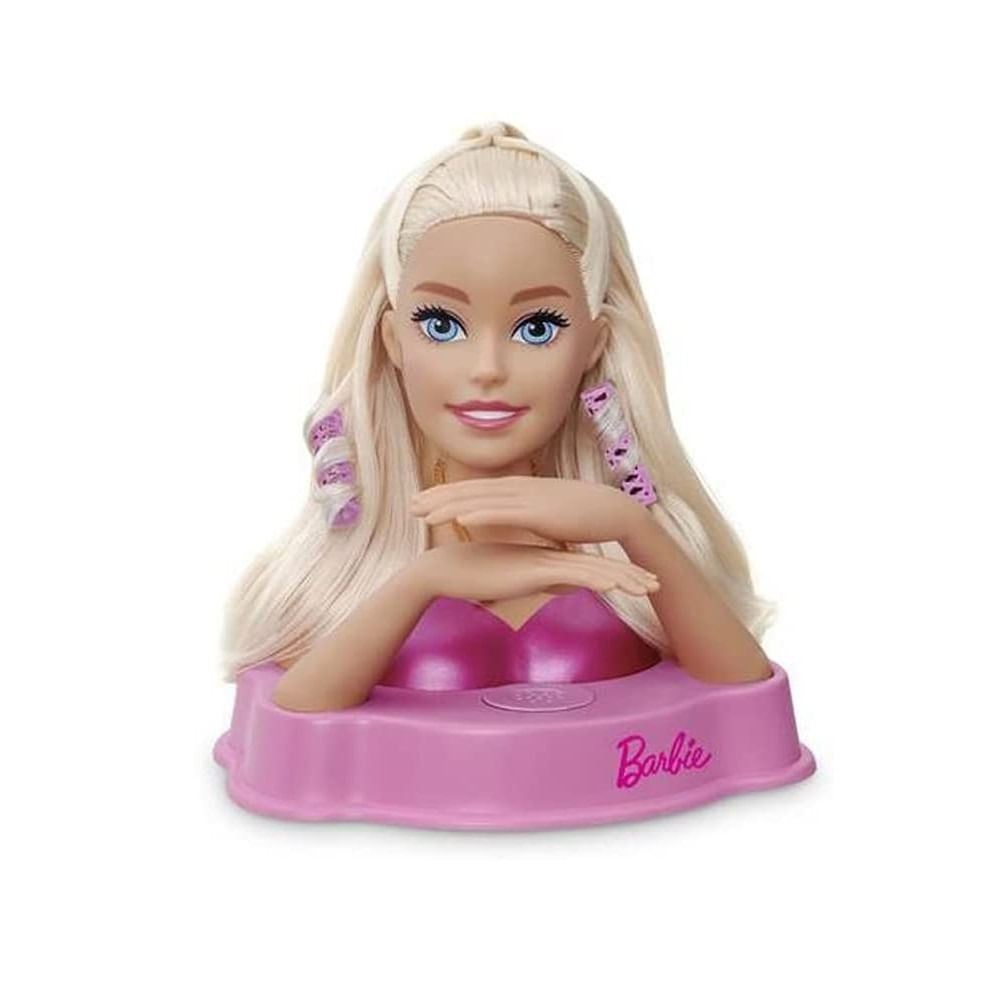 Barbie Styling Head Core Com Frases - Pupee
