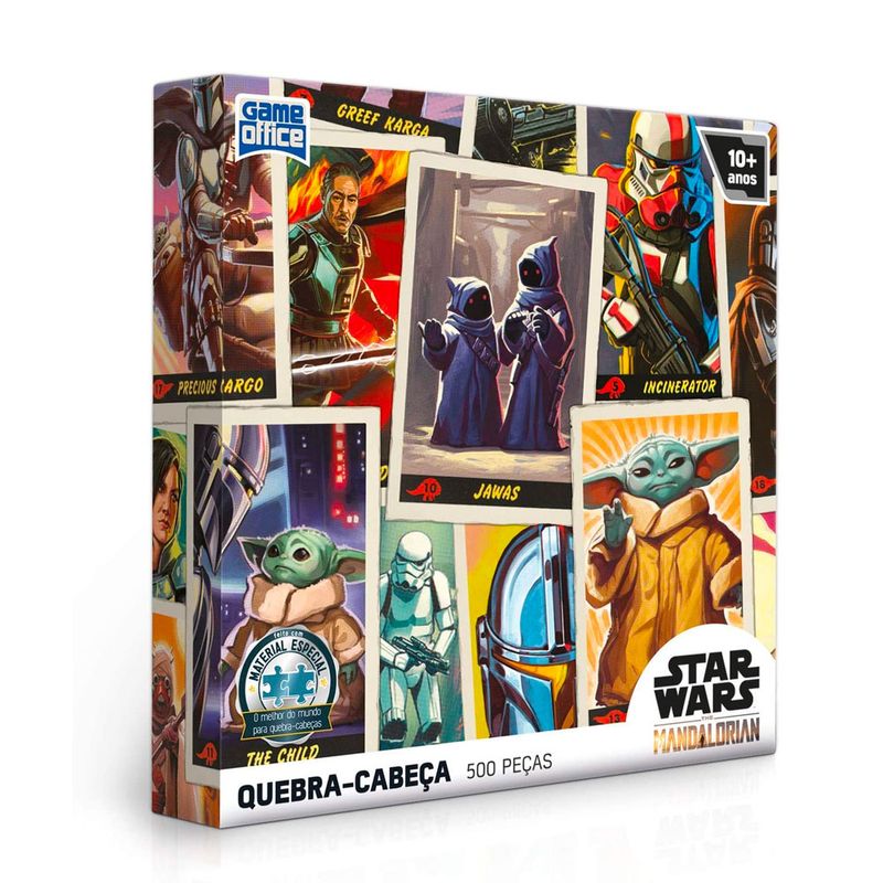 Quebra Cabeça 500 Peças Nano Yoda Star Wars Toyster - Lojas MM