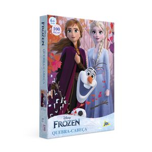 Quebra Cabeça Disney Frozen 100 Peças - Toyster