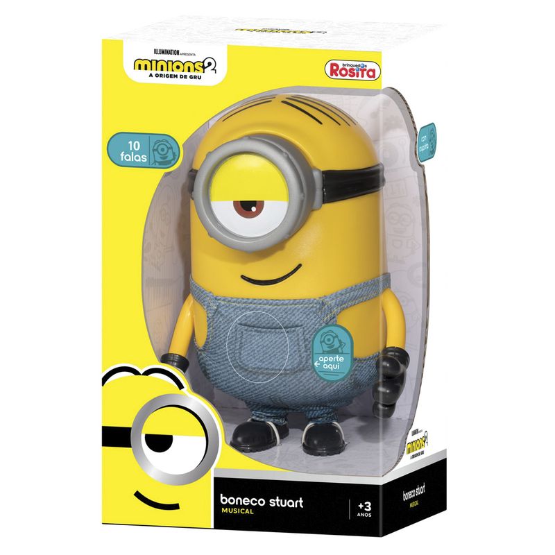 Boneco-Minions-Stuart-Musical---Novabrink